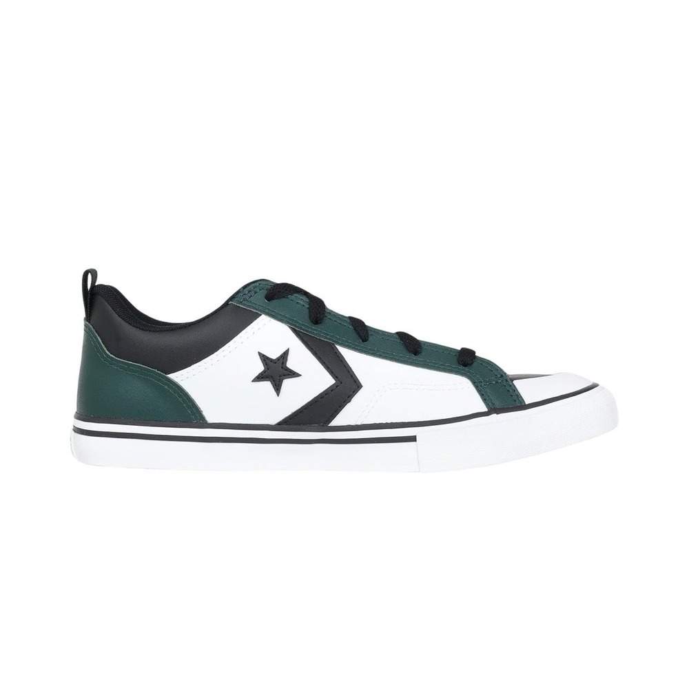 NEW NIB Converse Pro Blaze Ox Green Envy Black White Low Sneakers Kids US 5